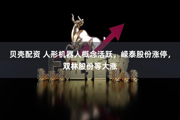 贝壳配资 人形机器人概念活跃，嵘泰股份涨停，双林股份等大涨