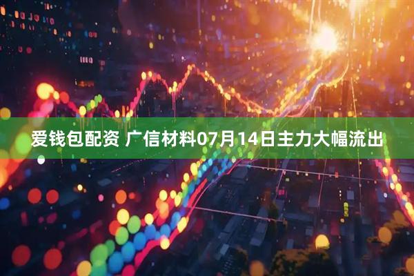 爱钱包配资 广信材料07月14日主力大幅流出